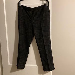 Ann Taylor Womens Ankle Suit Pants Tweed